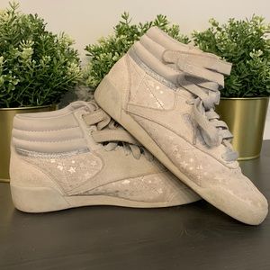 Reebok Silver size 1.5